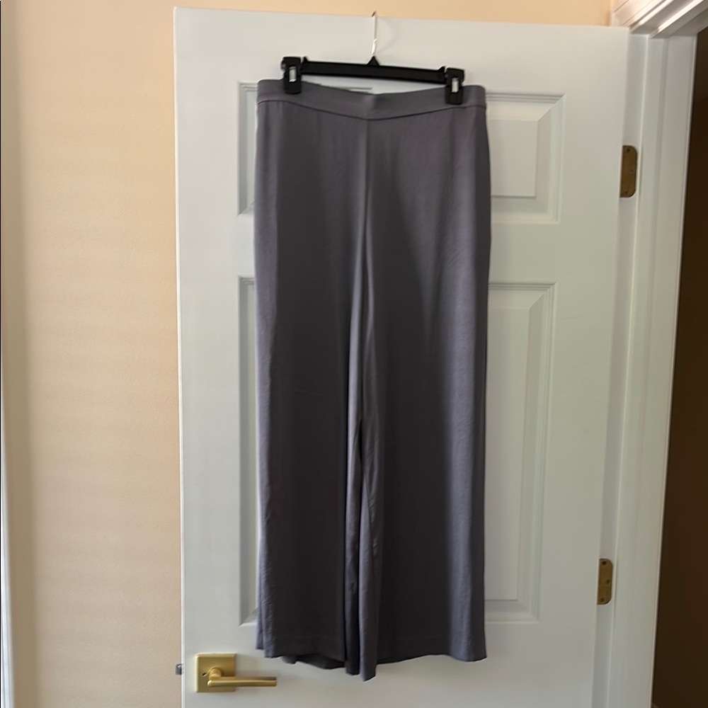 Ann Taylor Gray Wide Leg Pants